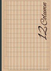 12 Column Ledger Book