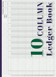 10 Column Ledger Book