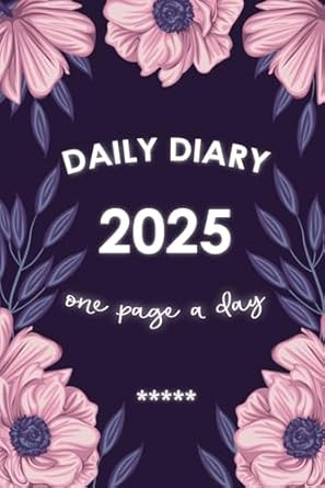 Daily Diary 2025 One Page A Day