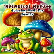 Whimsical Nature Coloring Book Coloring Book For Adults