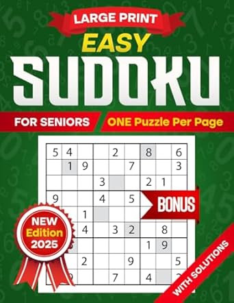 Easy Sudoku for Seniors