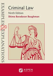 Examples & Explanations for Criminal Law