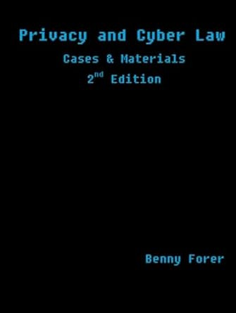 Privacy & Cyber Law
