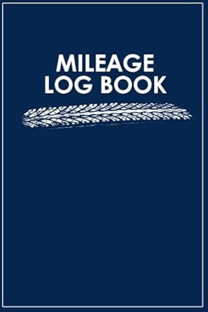 Mileage Log Book for Car