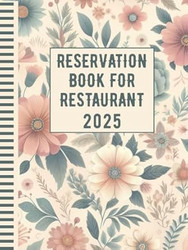 Restaurant Reservation Book 2025
