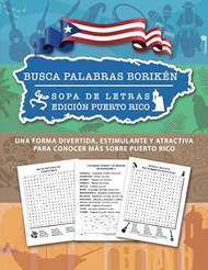 Busca Palabras Boriken: Sopa de Letras Edicion Puerto Rico