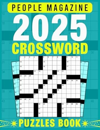 People Magazine Crossword Puzzles Book 2025