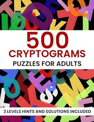 Cryptograms Puzzle Book for Adults