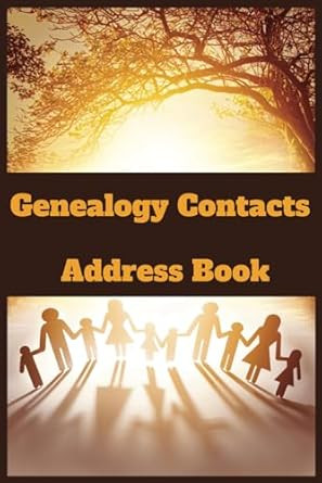 Genealogy Contacts Address Book