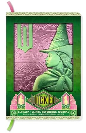Wicked: Elphaba / Glinda Reversible Sculpted Journal