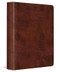 ESV Single Column Journaling Bible TruTone Chestnut Leaves