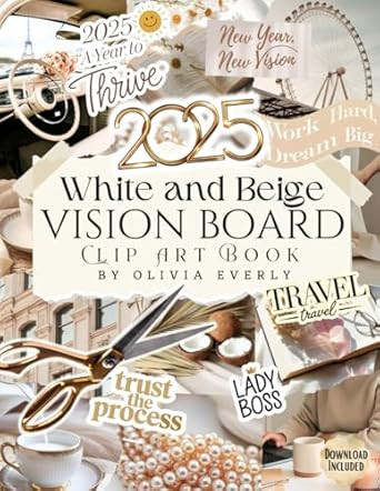 Vision Board Clip Art Book