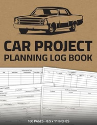 Car Project Planning Log Book