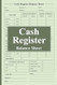 Cash Register Balance Sheet