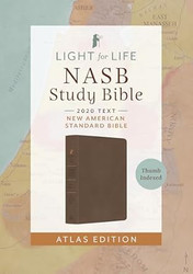 The Light for Life NASB Study Bible--Atlas Edition [Thumb
