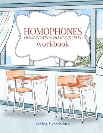 Homophones Homonyms Homographs Workbook