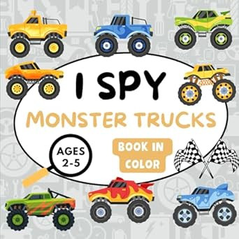 I Spy Monster Trucks