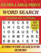 Extra Large Print Word Search for Seniors and Adults