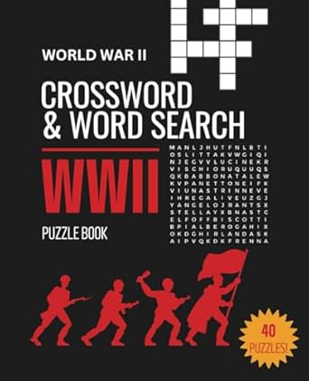 WWII Crossword and Word Search Puzzle Book