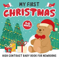 My First Christmas High Contrast Baby Book For Newborns 0