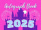 2025 Autograph Book for Girls