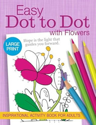 Easy Dot to Dot with Flowers