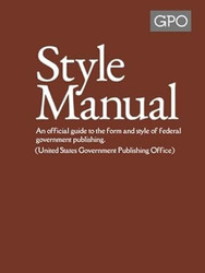 GPO Style Manual