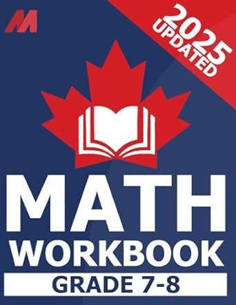 Math Workbook Grade 7-8 Mathematics Book 7st Grade 8th