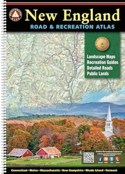 New England Road and Recreation Atlas - 2025