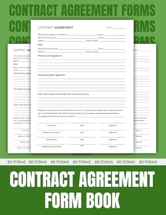 OliviaSellers Contract Agreement Form Book