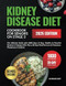 Kidney Disease Diet Cookbook for Seniors on Stage 3