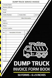 Dump Truck Invoice Form Book