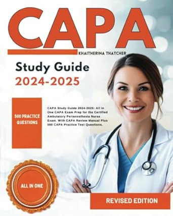 CAPA Study Guide 2024-2025