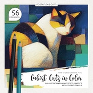 How to Draw Creative Pets. Cubist Cats in Color