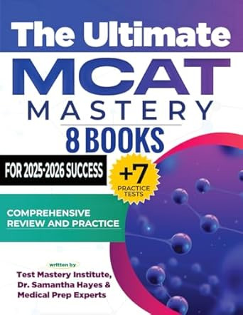 The Ultimate MCAT Mastery 8 Books + 7 Practice Tests