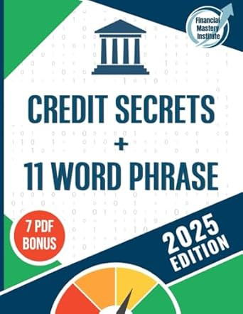 Credit Secrets Book + 11 Word Phrase