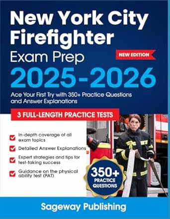 New York City Firefighter Exam Prep 2025-2026
