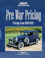2025 Old Cars Price Guide Pre War Pricing