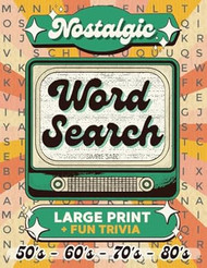 Nostalgic Large Print Word Search