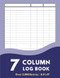 7 Column Log Book
