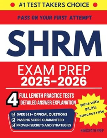 SHRM Exam prep 2025-2026