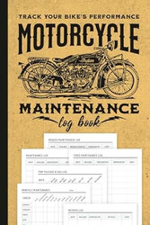 Motorcycle Maintenance Log Book