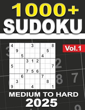 1000+ Sudoku Puzzles for Adults