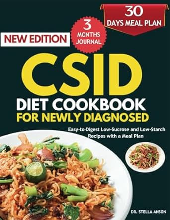CSID DIET COOKBOOK FOR NEWLY DIAGNOSED