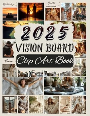 Vision Board Clip Art Book