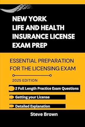 NEW YORK LIFE AND HEALTH INSURANCE LICENSE EXAM PREP