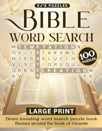 Bible Word Search Large Print
