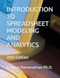 INTRODUCTION TO SPREADSHEET MODELING AND ANALYTICS
