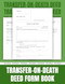 Transfer-on-death Deed Form Book