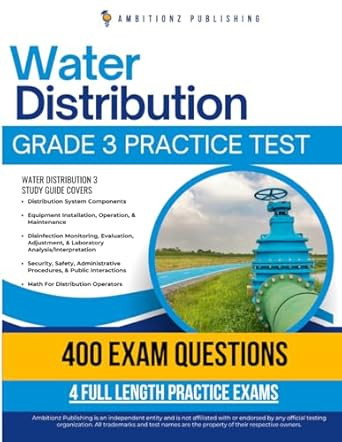 Water Distribution Grade 3 Practice Test